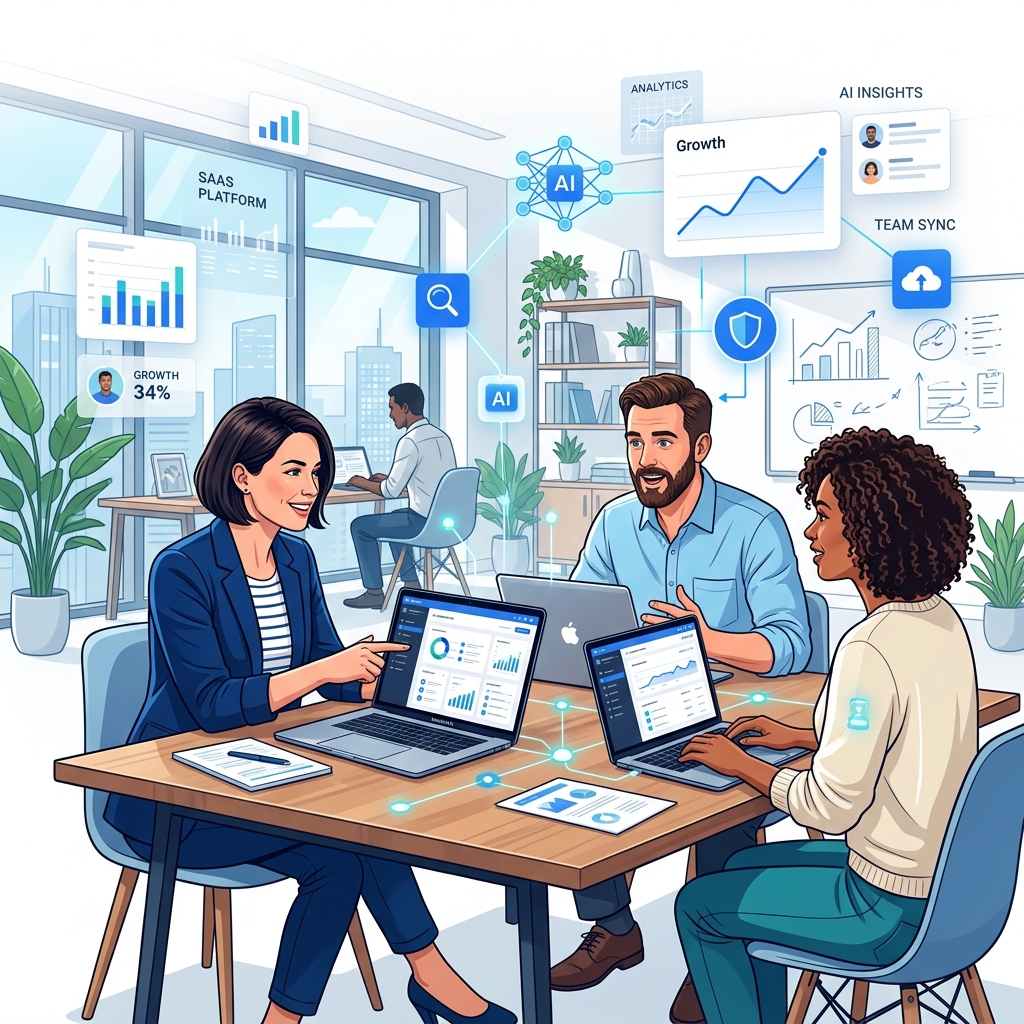 Hoossh Professionals Illustration